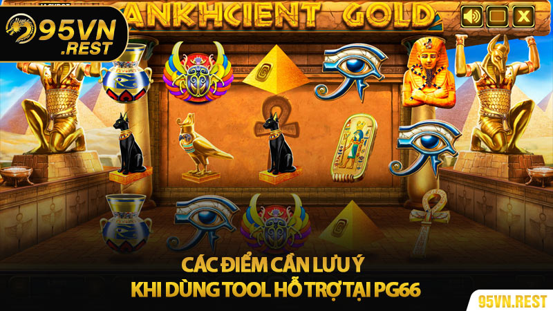 Các điểm cần lưu ý khi dùng tool hỗ trợ tại PG66